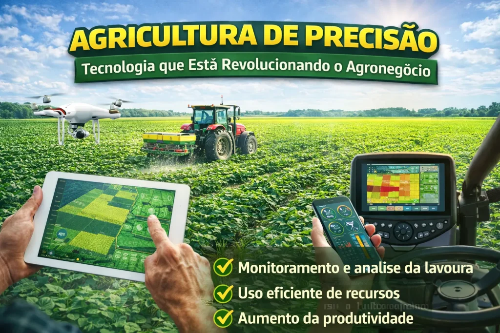 Agricultura de Precisao Tecnologia que Esta Revolucionando o Agronegocio