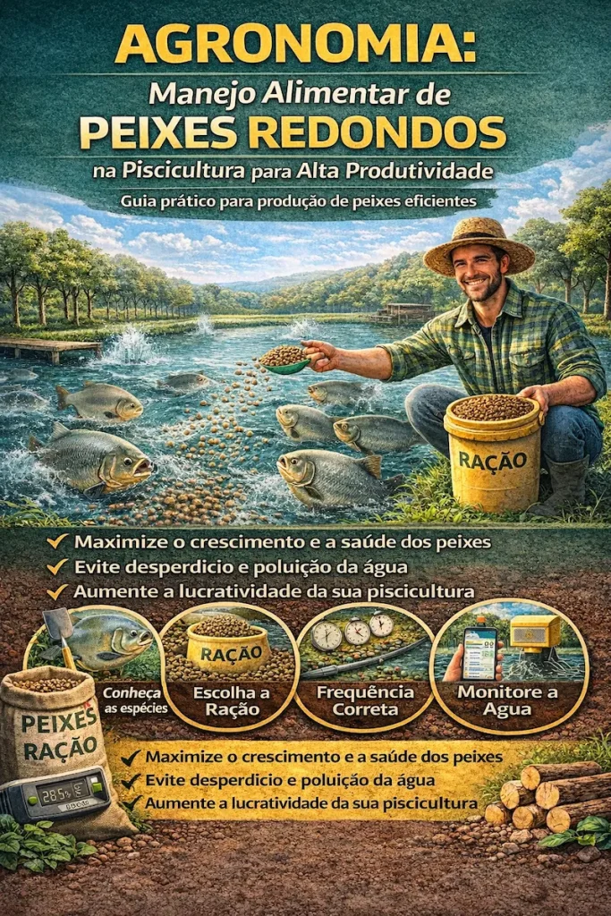 Agronomia Manejo Alimentar de Peixes Redondos na Piscicultura para Alta Produtividade