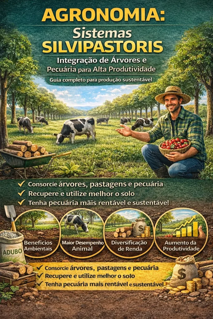 Agronomia Sistemas Silvipastoris – Integracao de Arvores e Pecuaria para Alta Produtividade