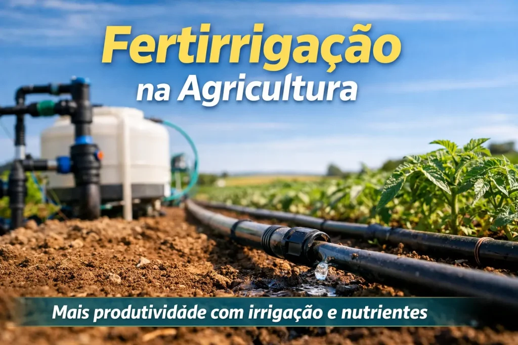 fertirrigacao agricultura irrigacao gotejamento